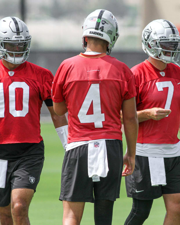 Jimmy Garoppolo, Aidan O'Connell, Brian Hoyer